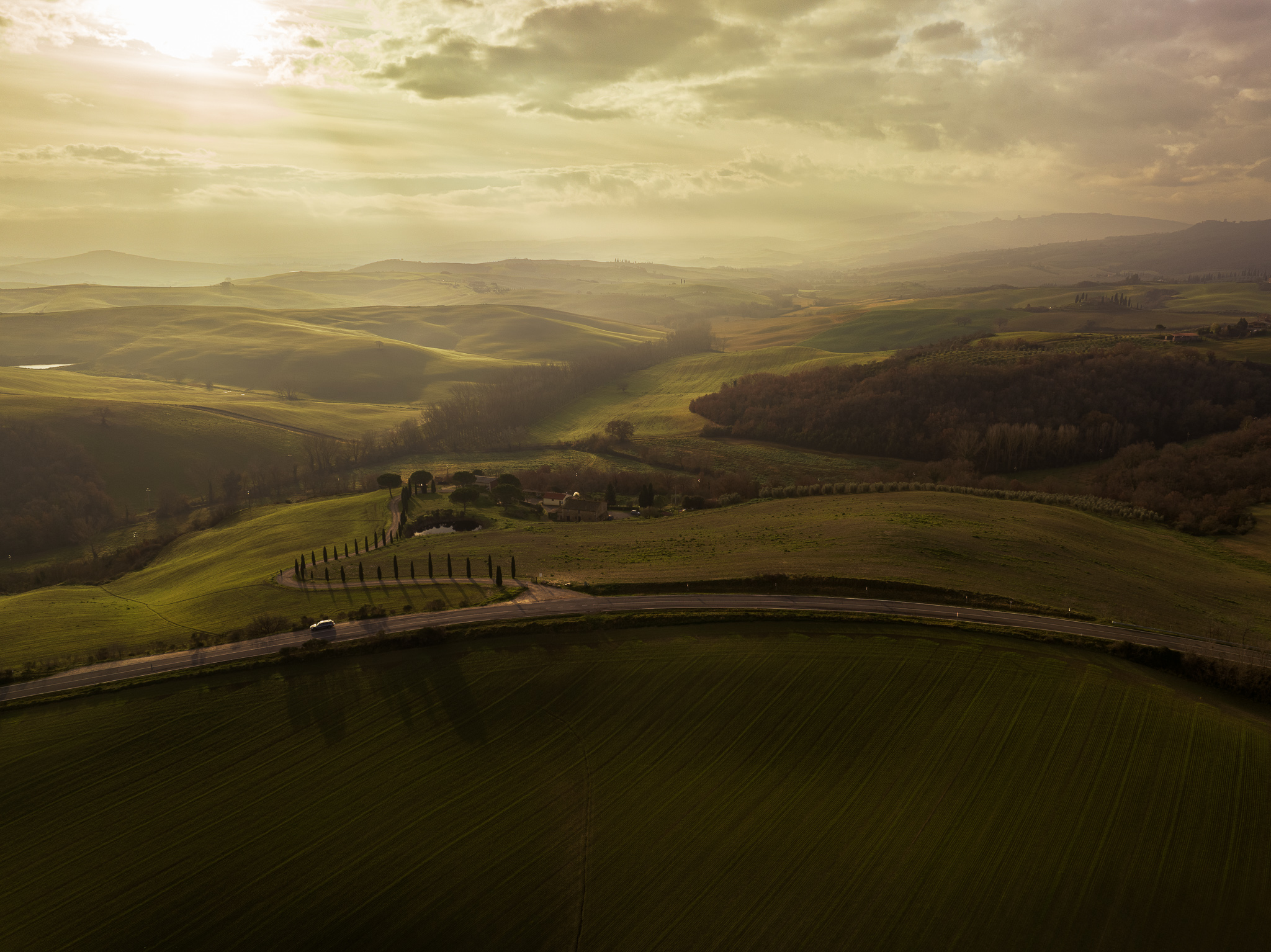 Golden Hour Val D'Orcia
