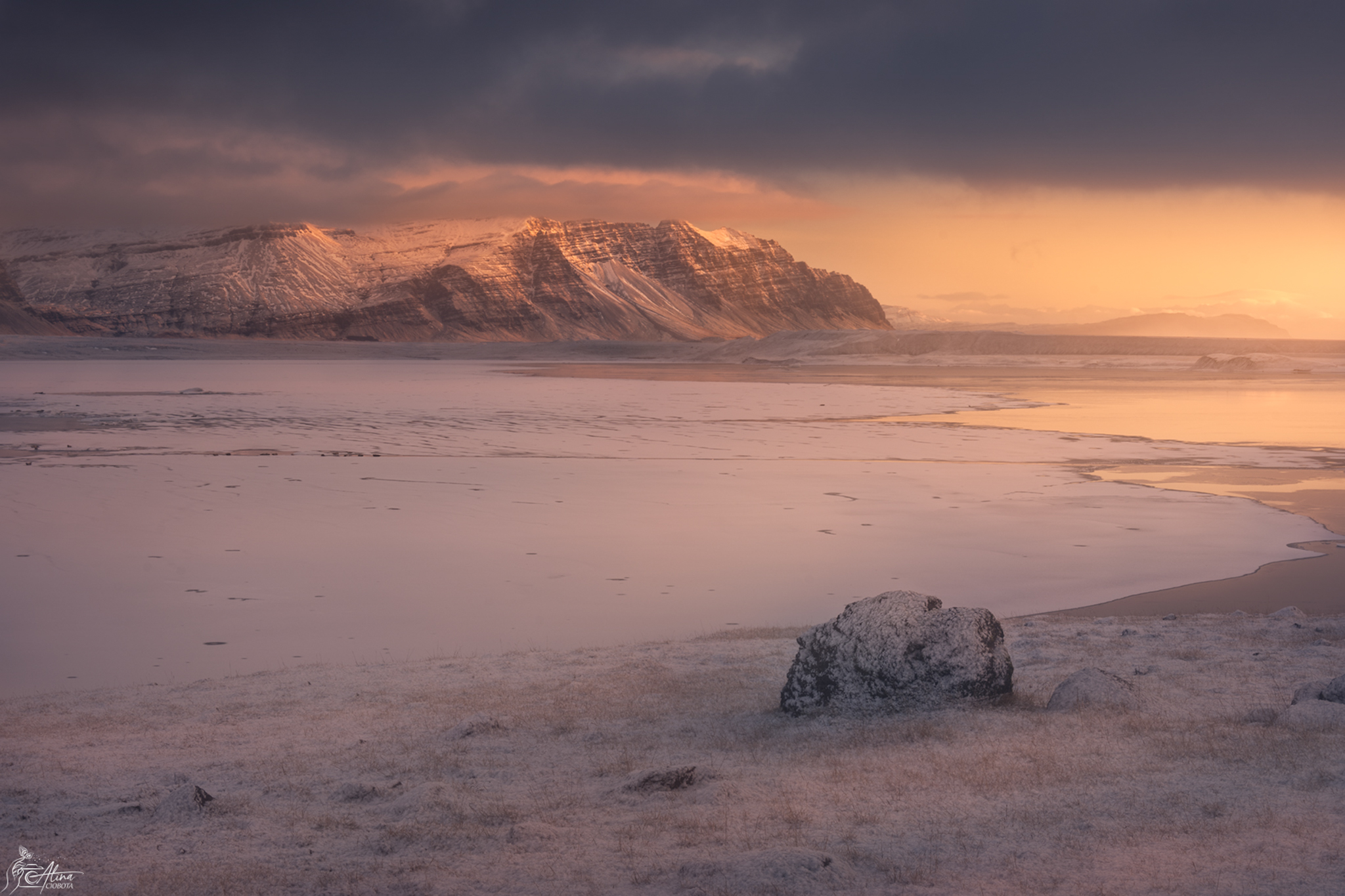 Hot frozen sunrise