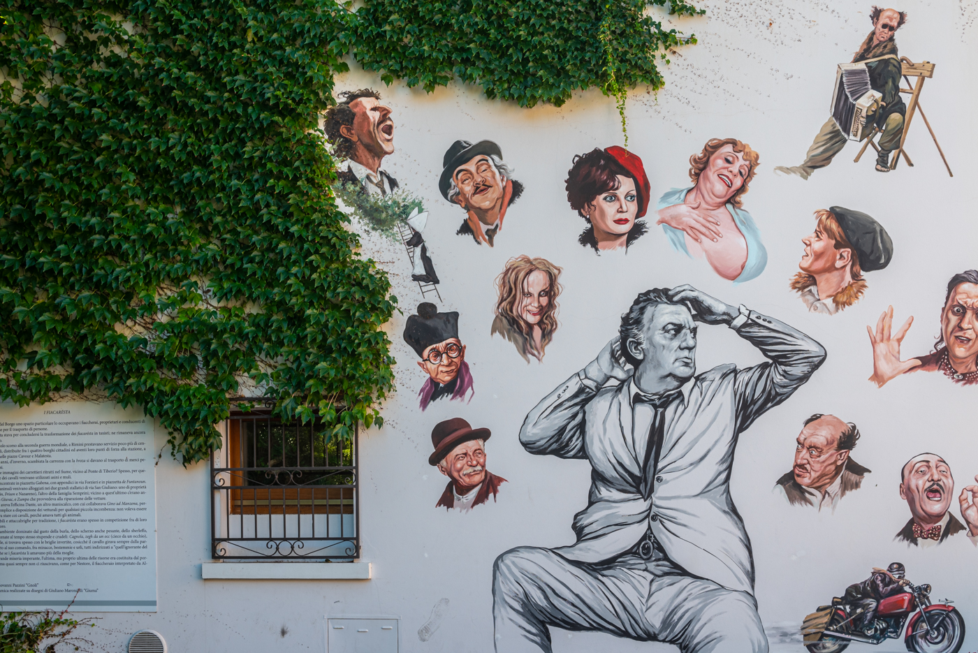 Beautiful characters... AMARCORD ...