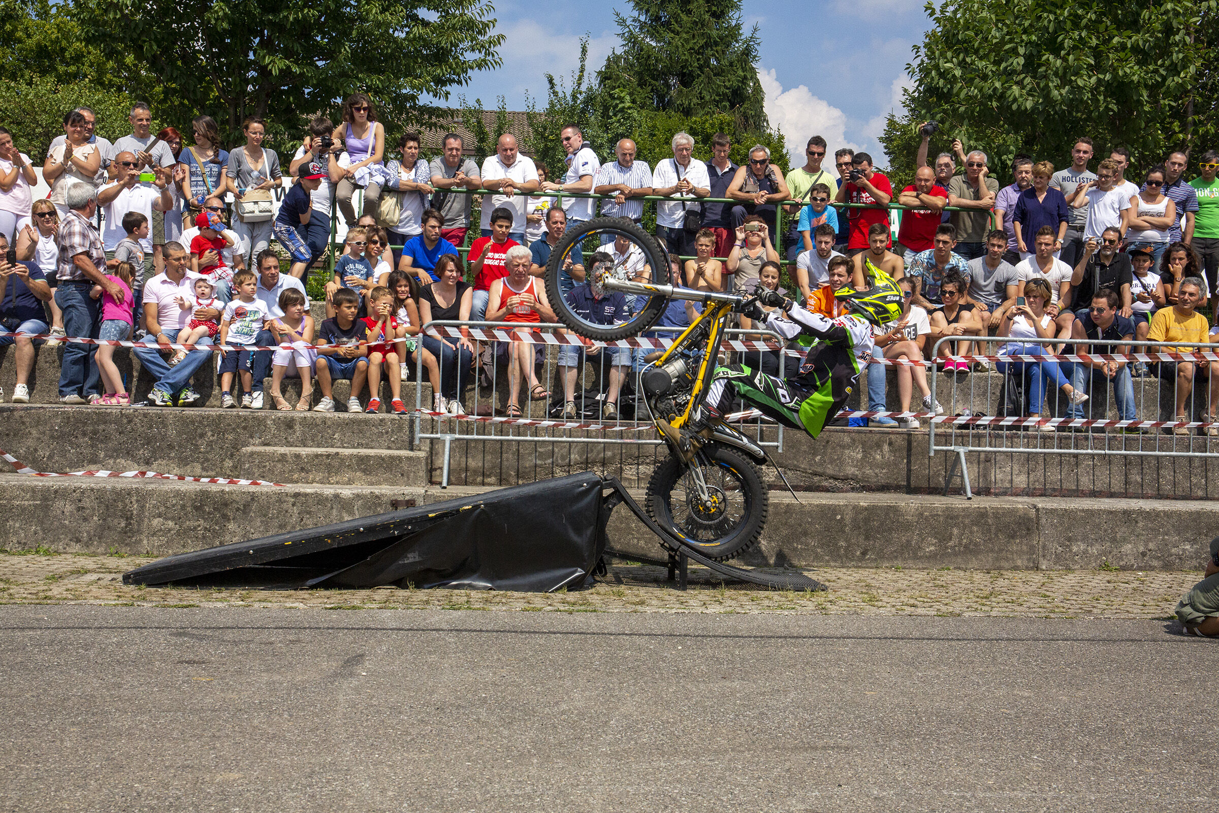 Evolutions on the ramp