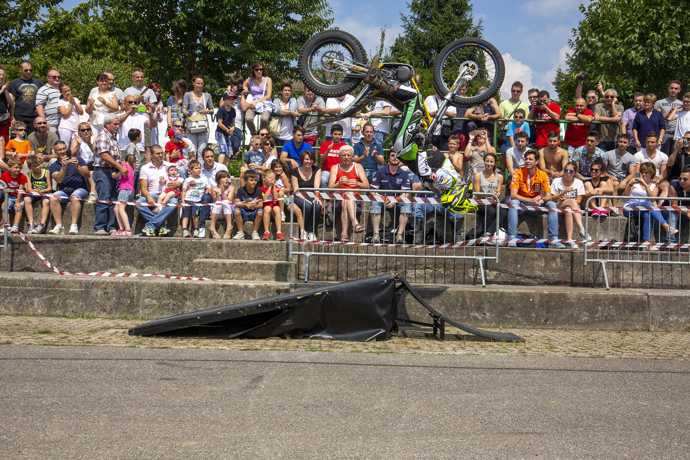 Evolutions on the ramp