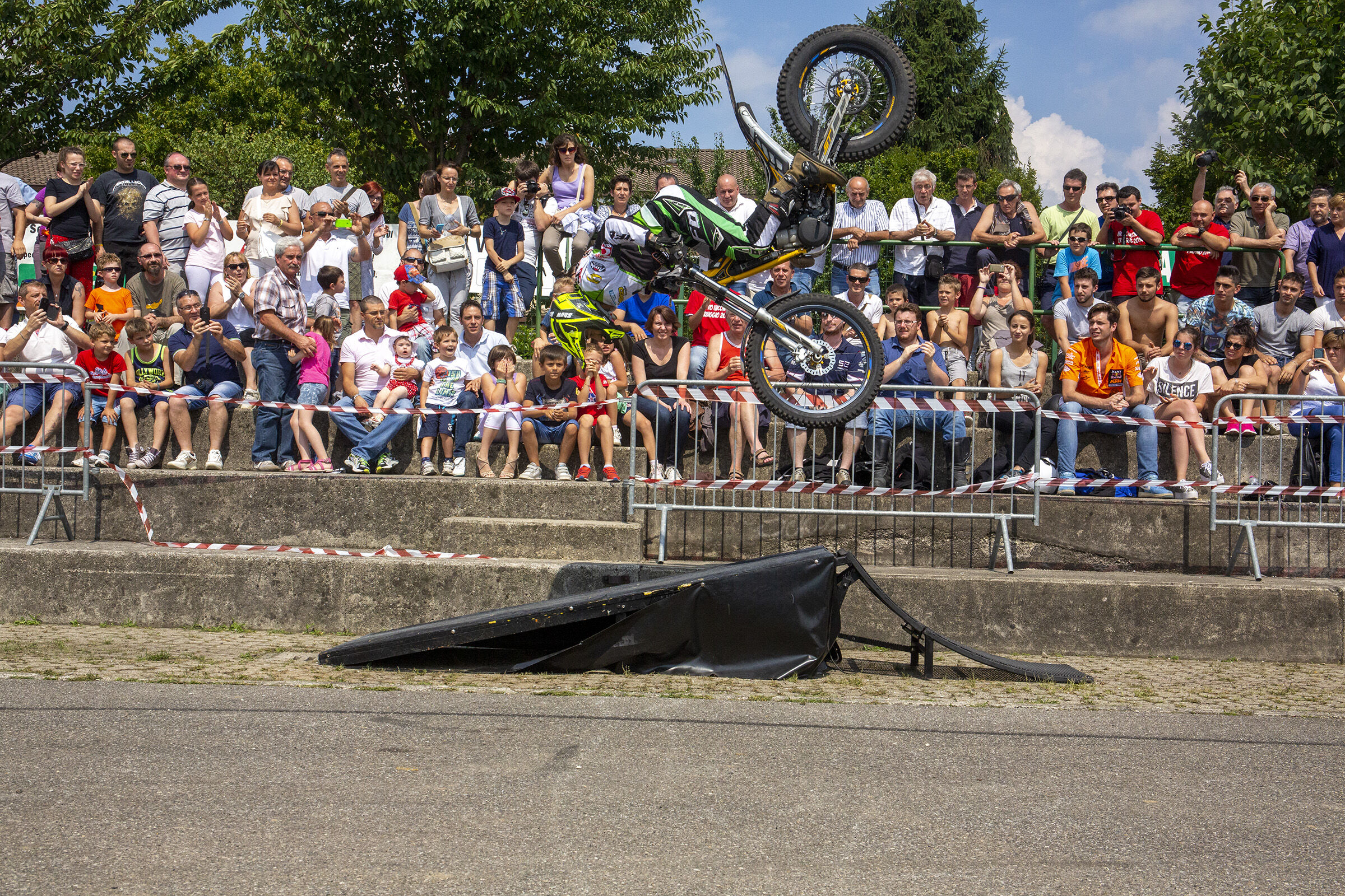 Evolutions on the ramp