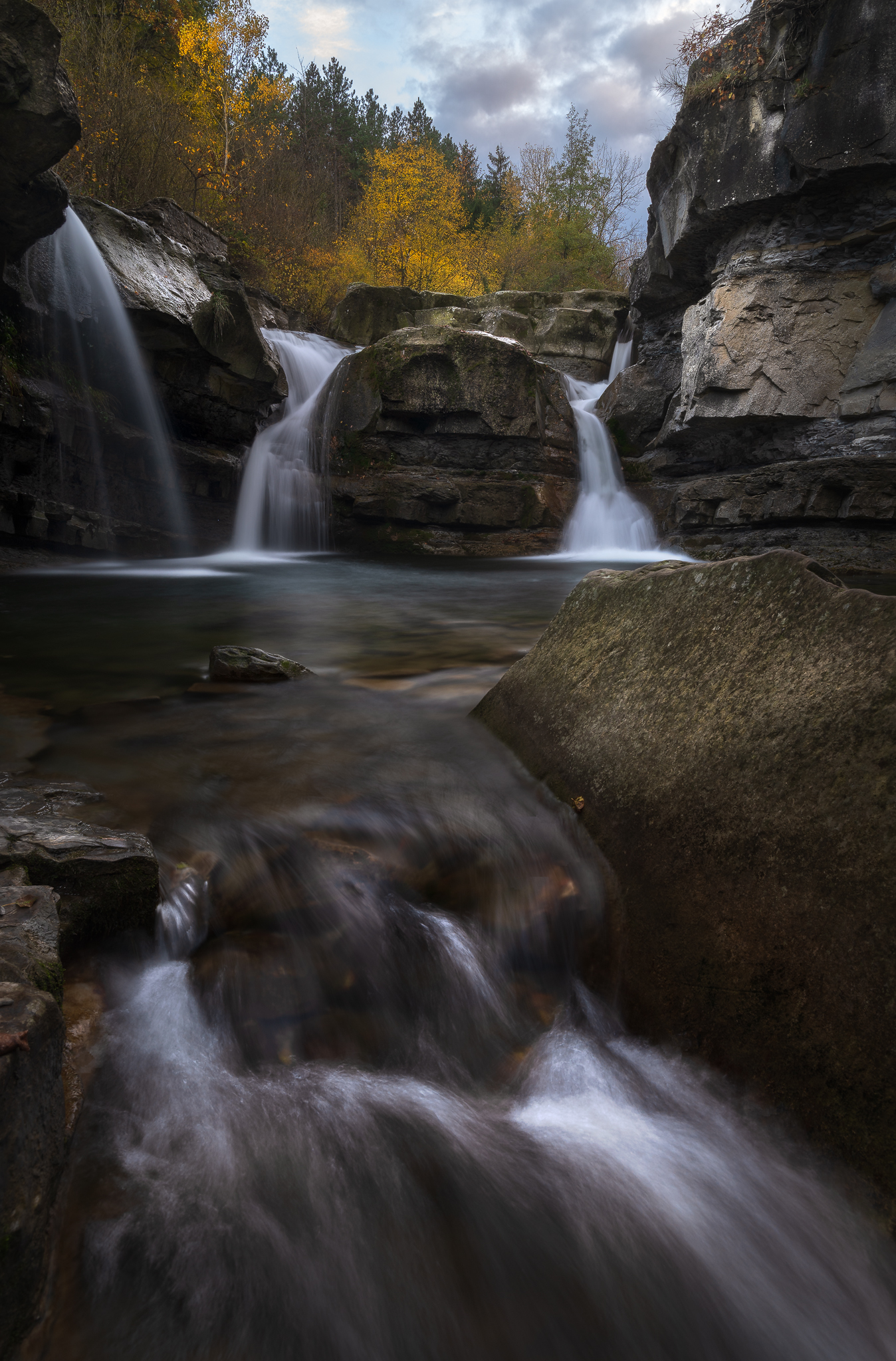 Autunno alla cascata