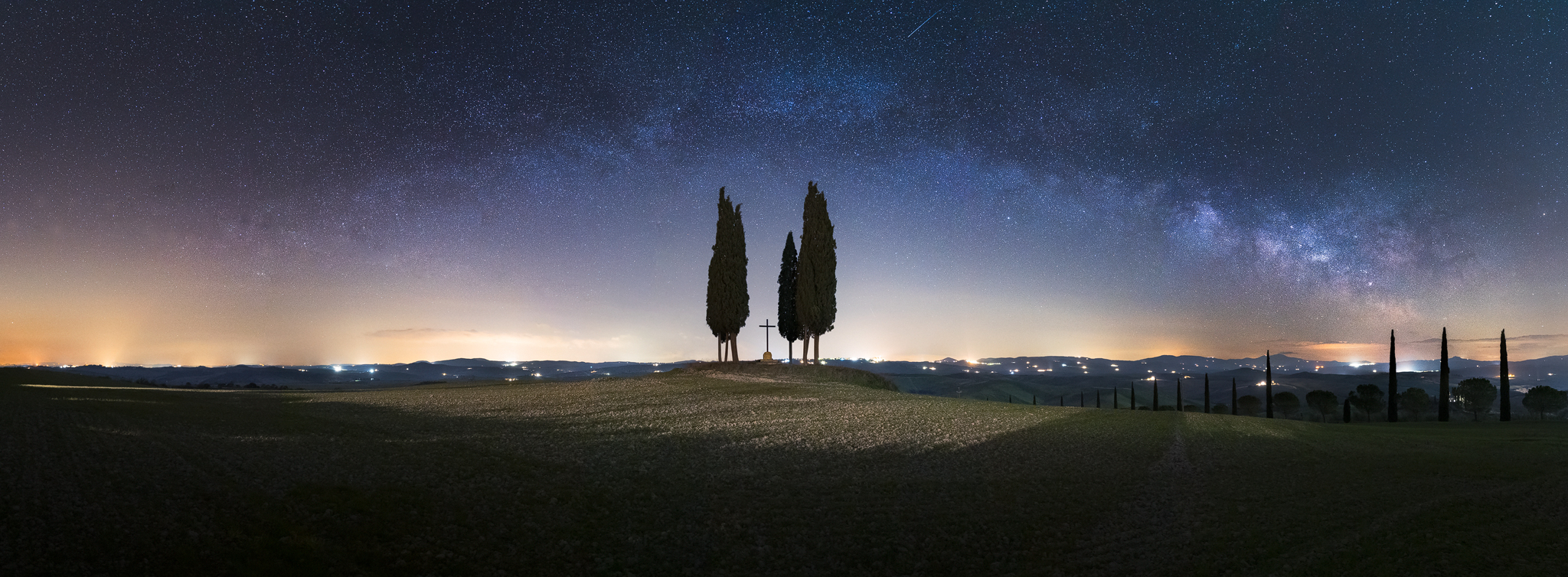 L'arco sopra la croce