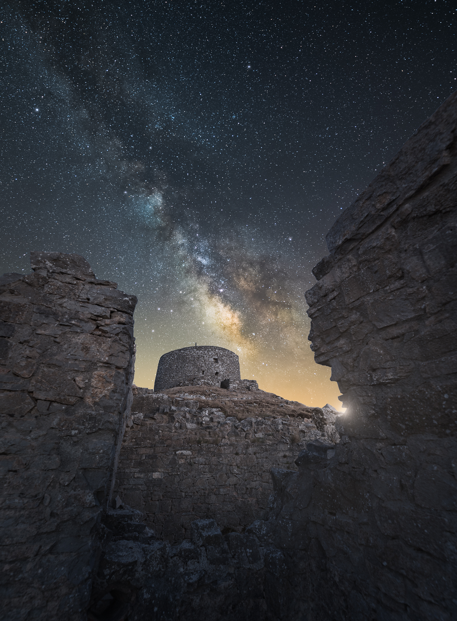 L'eremo sul monte contempla le stelle