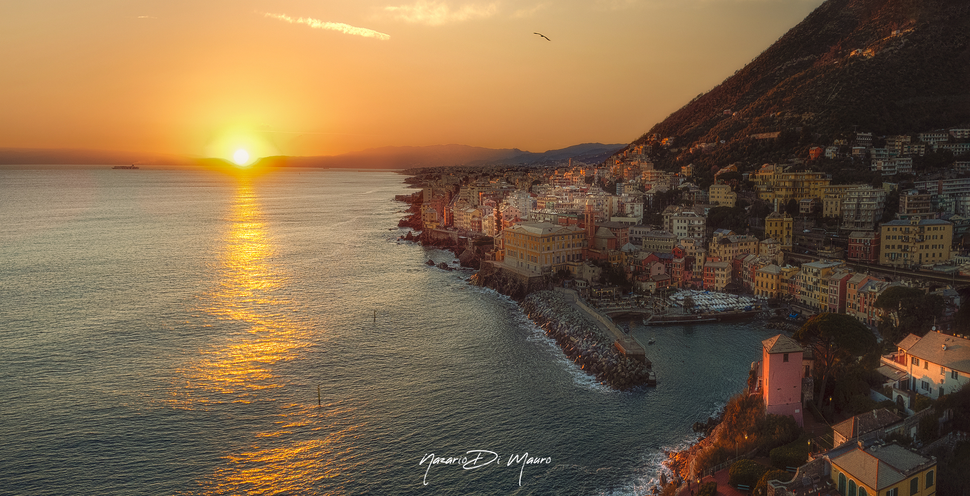 Ora d'ora sul Porticciolo di Nervi - GE