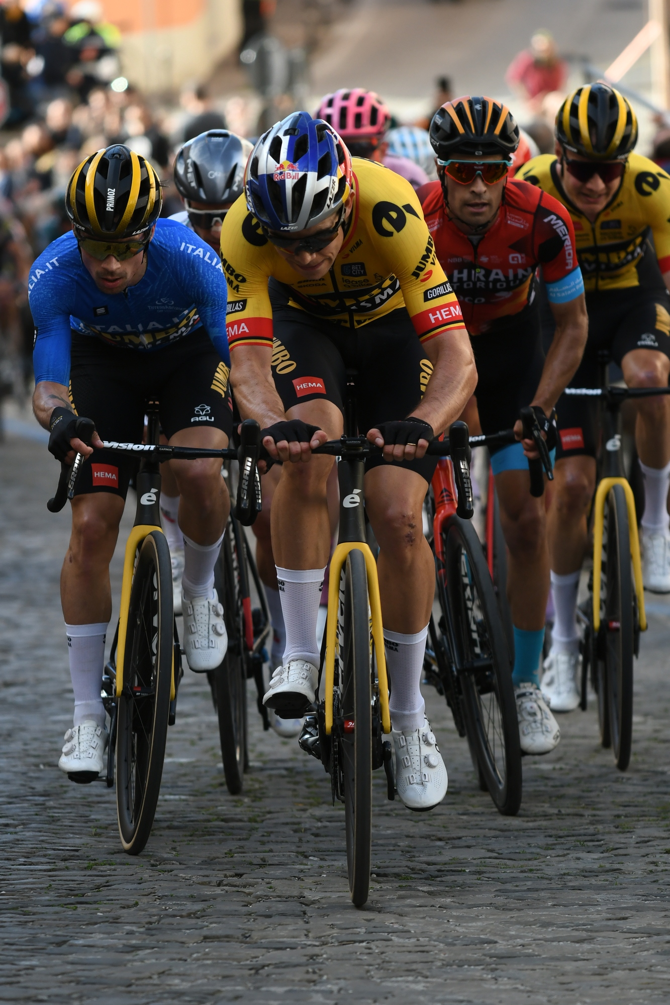 Van Aert - Roglic - Heath