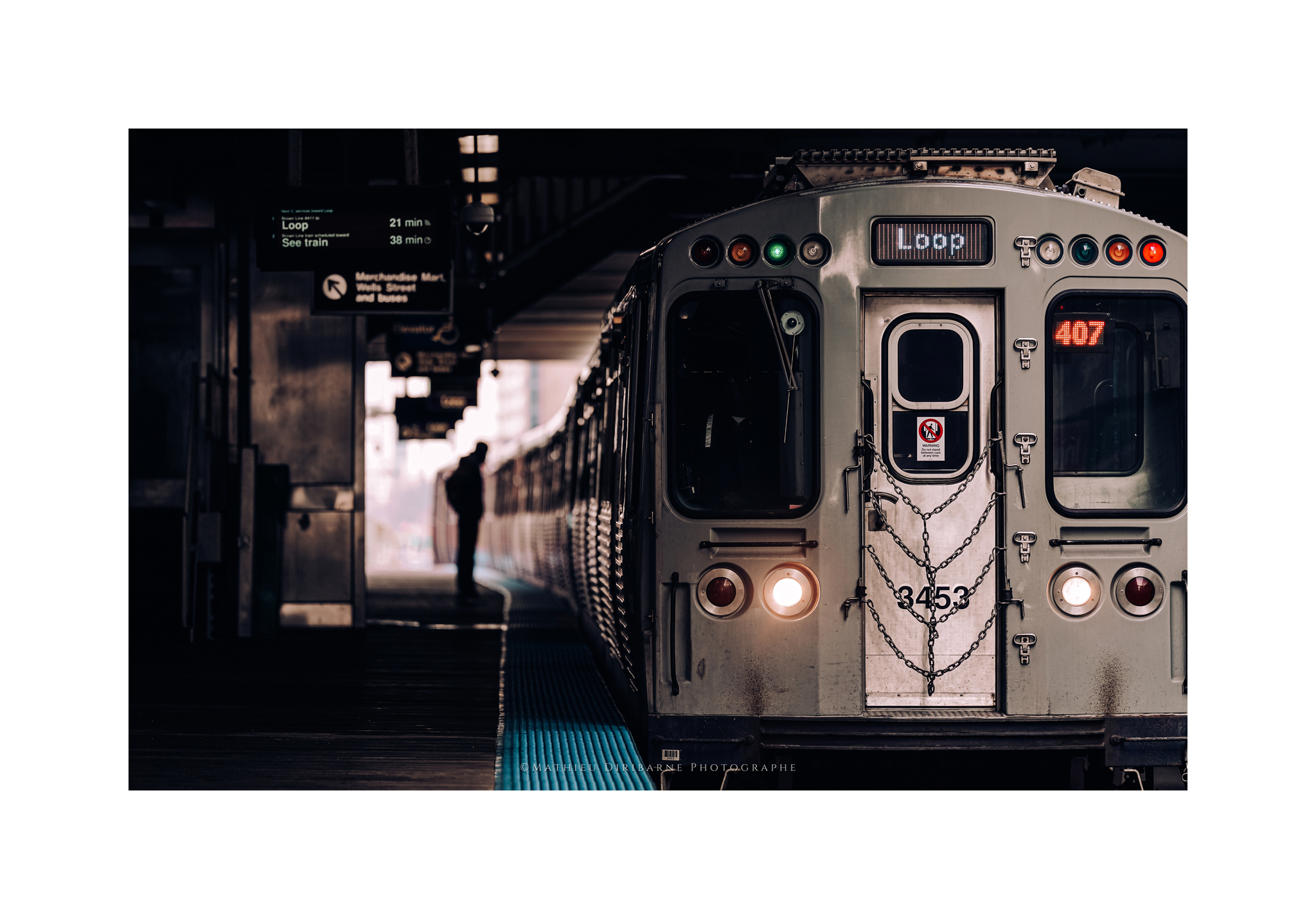Stazione della metropolitana di Chicago