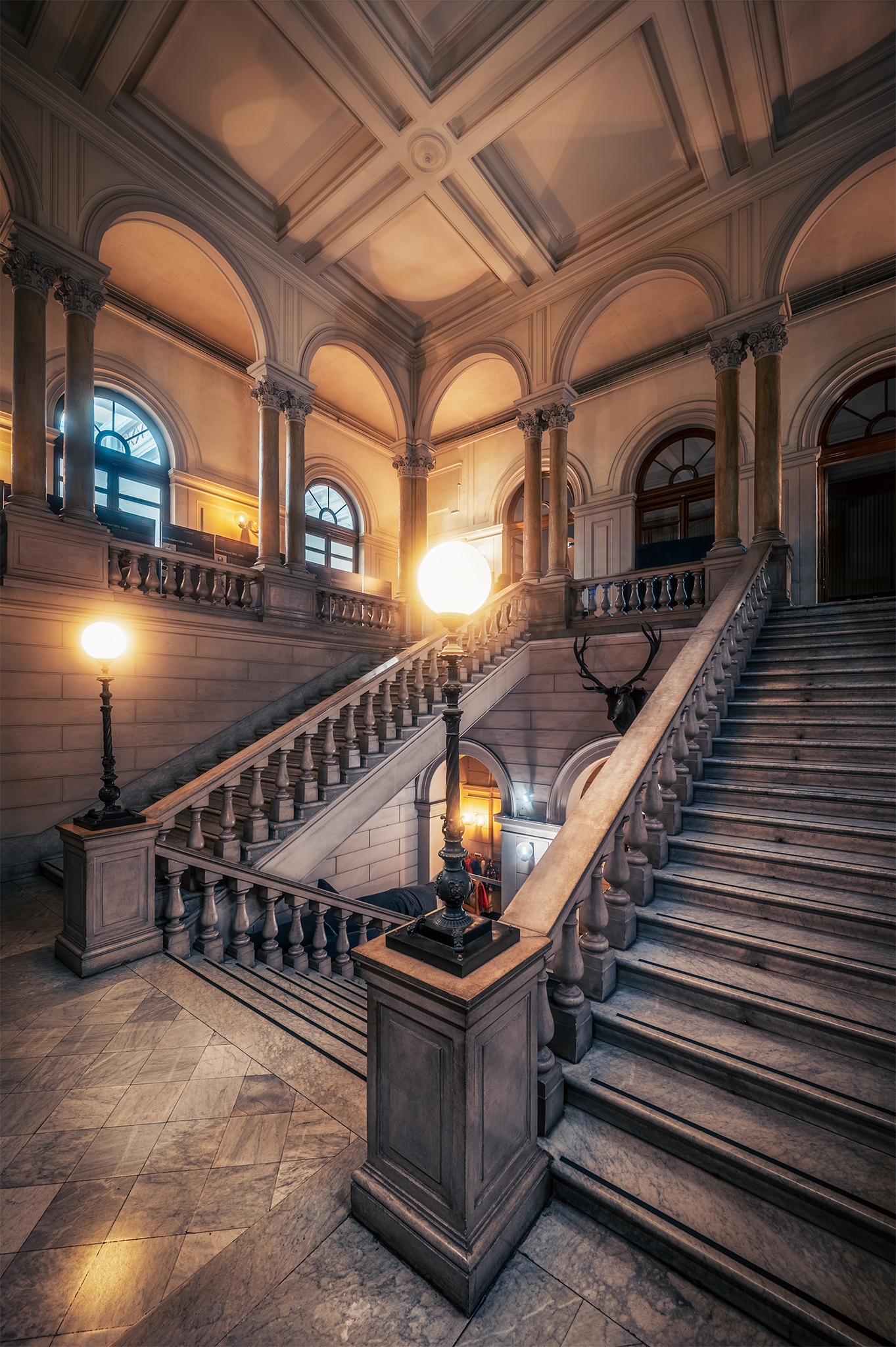 The ancient staircase