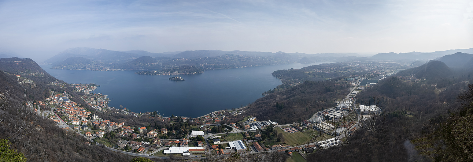 Lago d'Orta dalla Madonna del Sasso