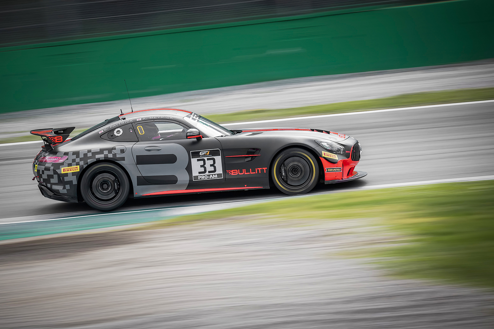 Pattrick Mercedes AMG GT4 Team Bullit Racing