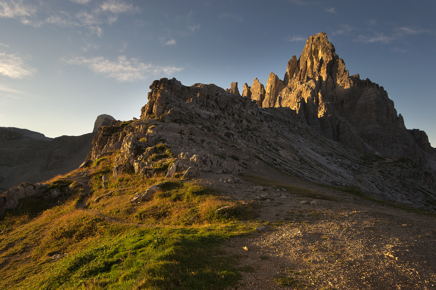 Sunrise at Mount Paterno