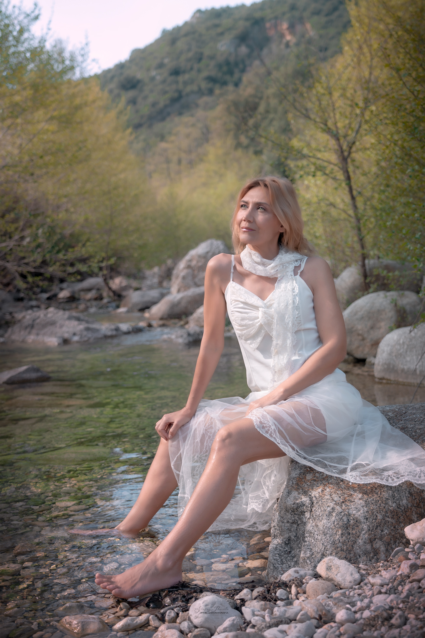 In contemplazione a Rio Flumineddu (Dorgali)