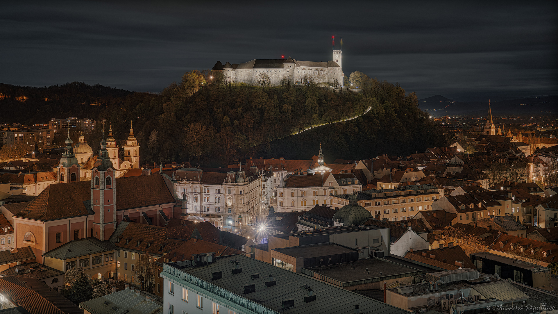 Ljubljana by night
