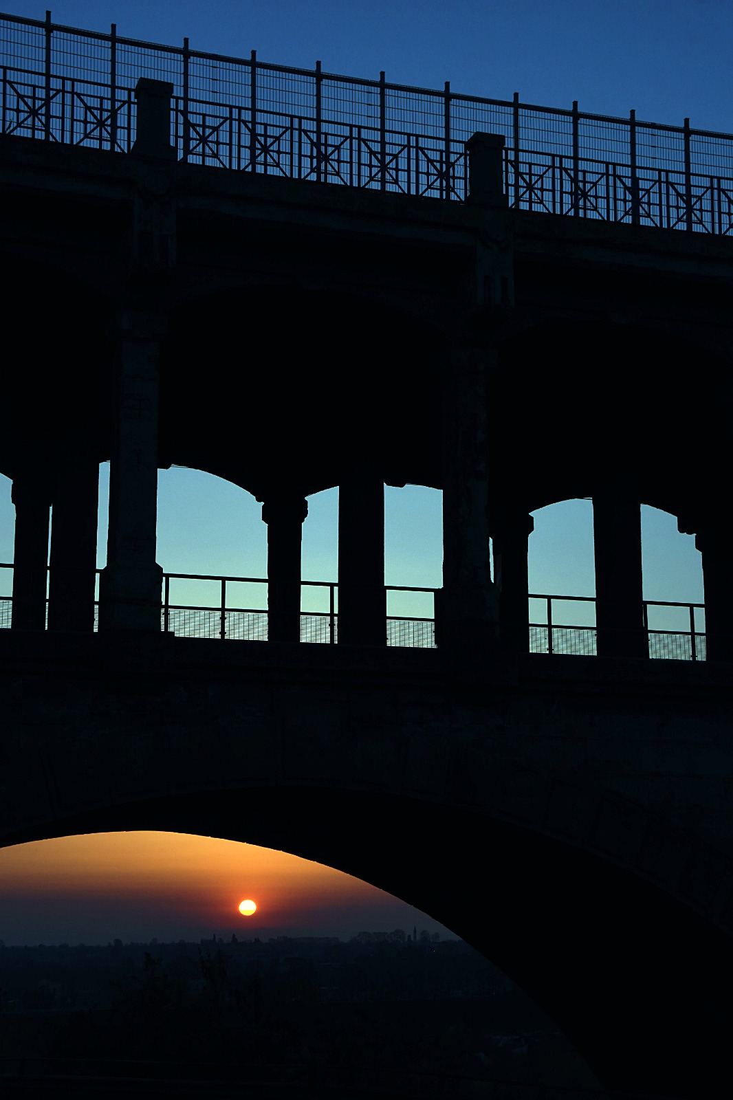 Good morning from under the Soleri Viaduct