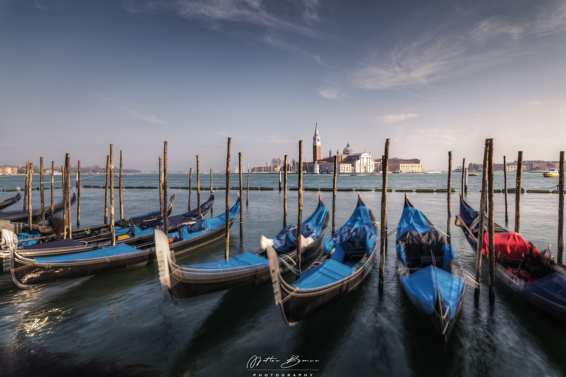 Venice and the gondolas