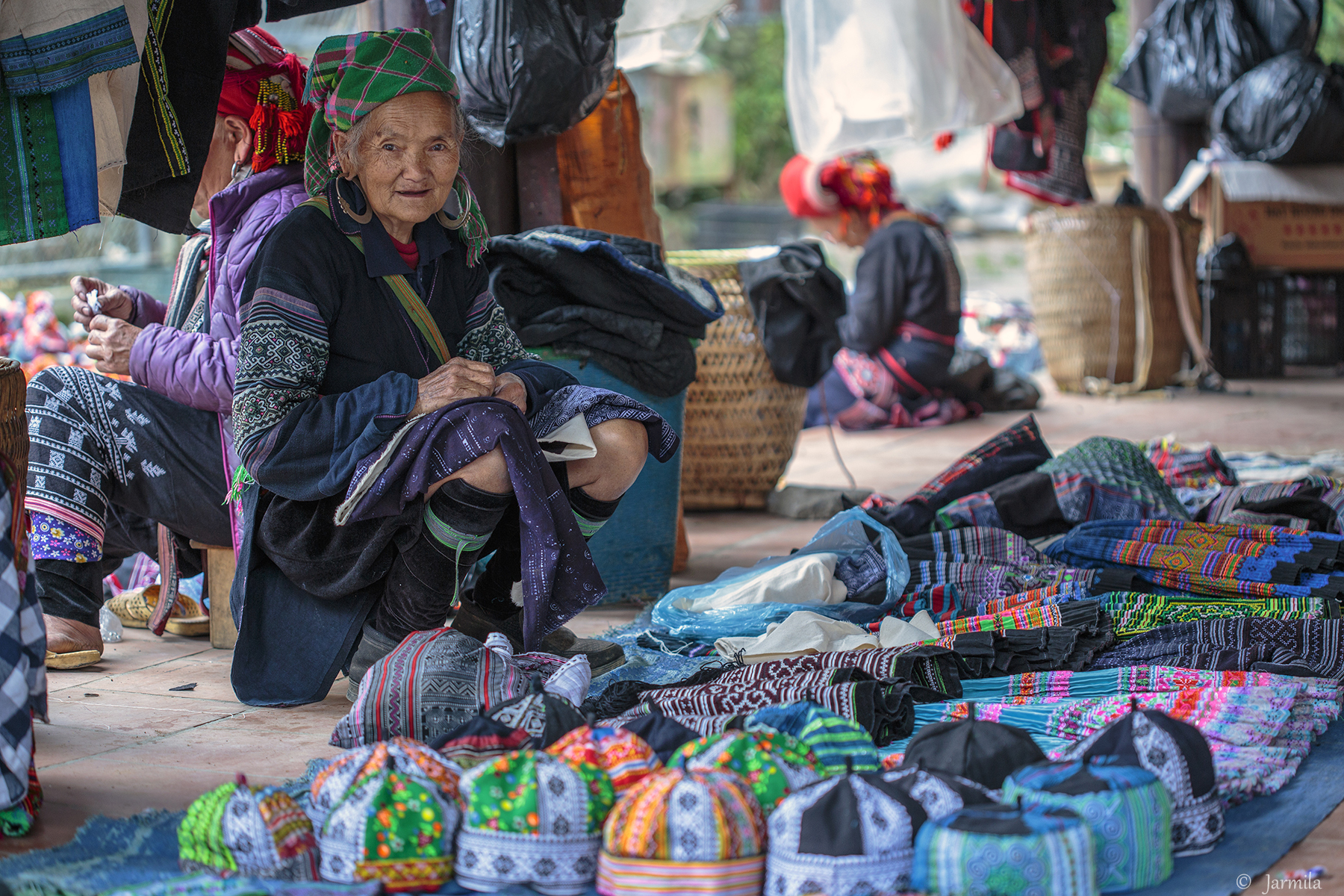 Il mercato colorato di Sapa