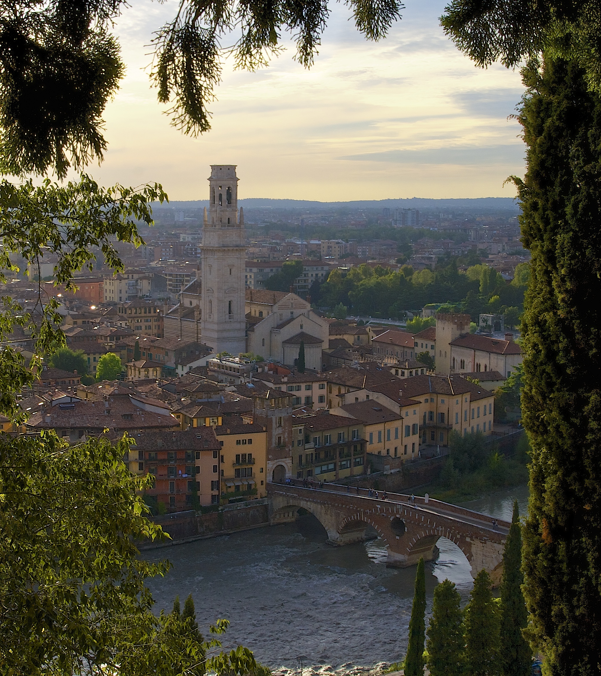 The Adige - Verona