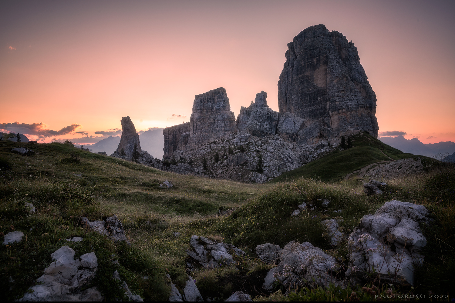 The five towers...