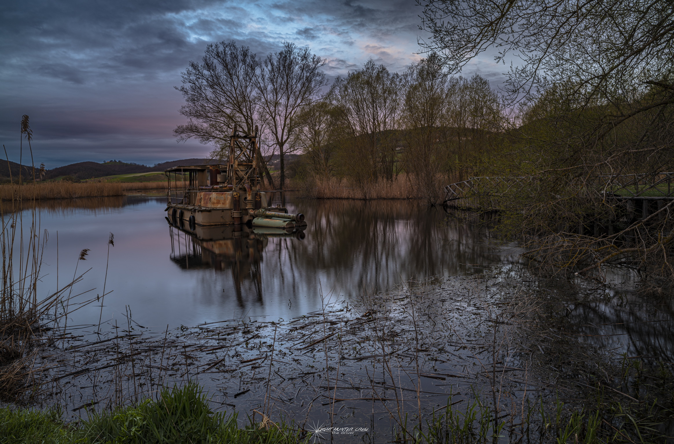 La chiatta nella palude