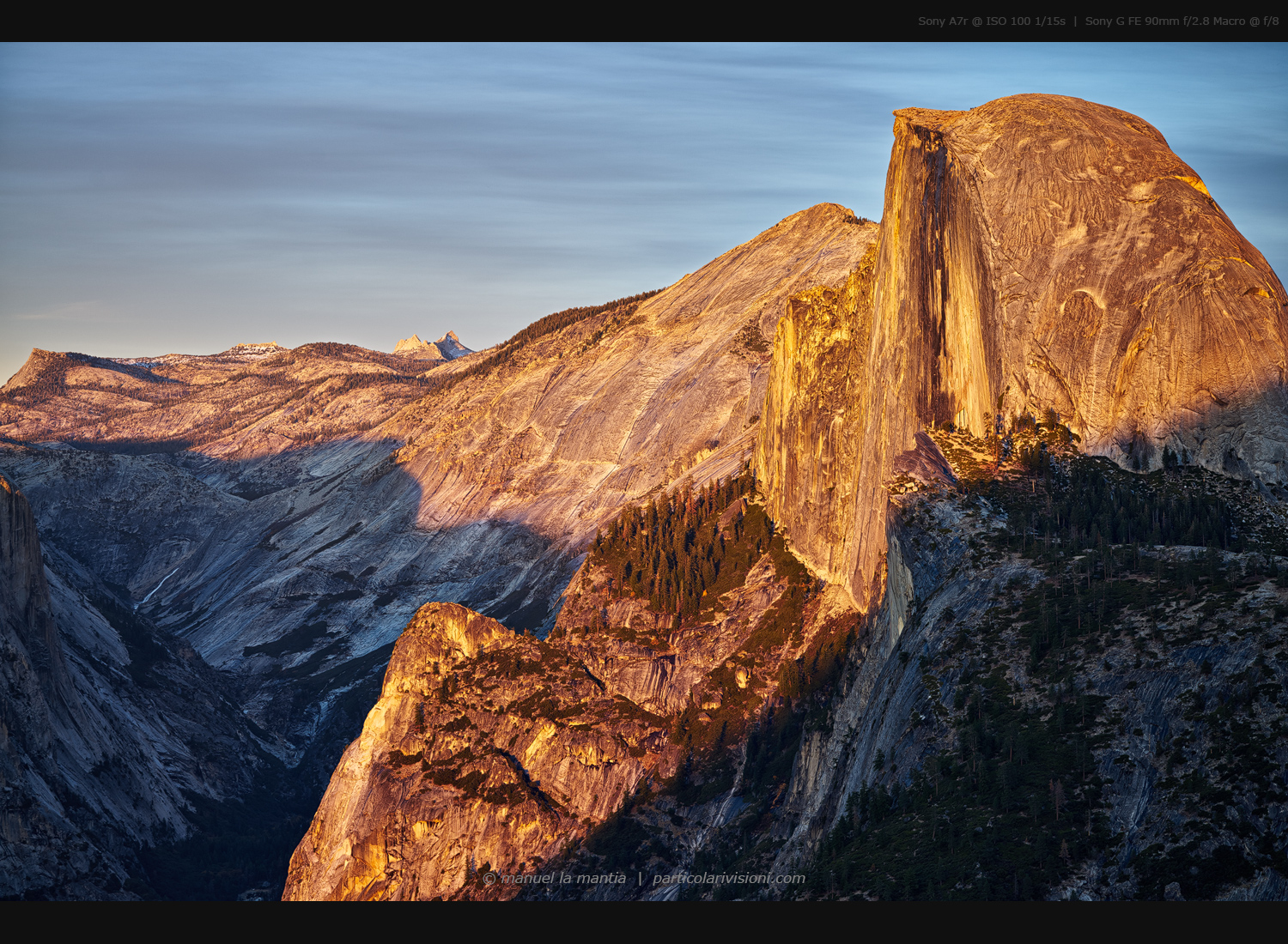 Yosemite Glacier Point - The Half Dome