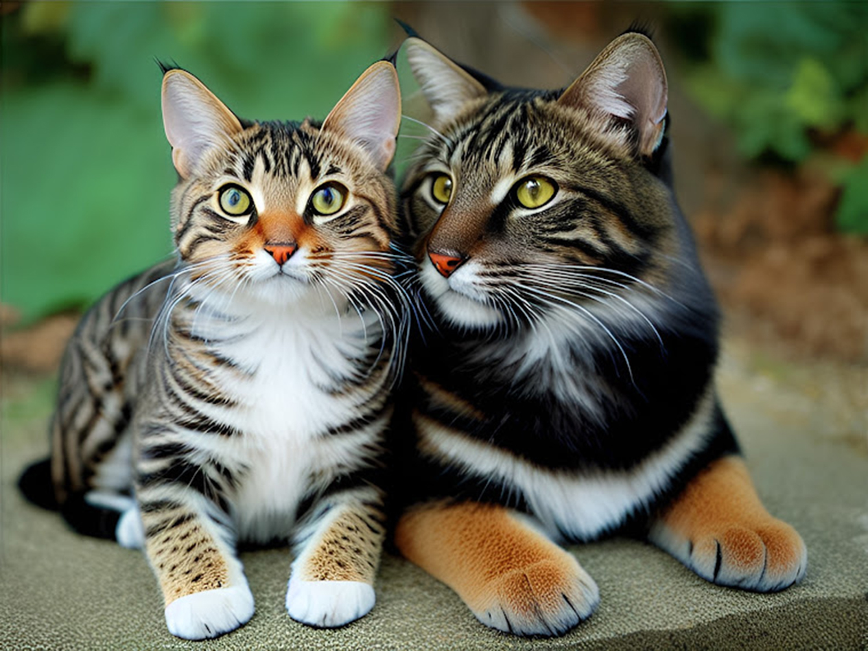 Pair of cats