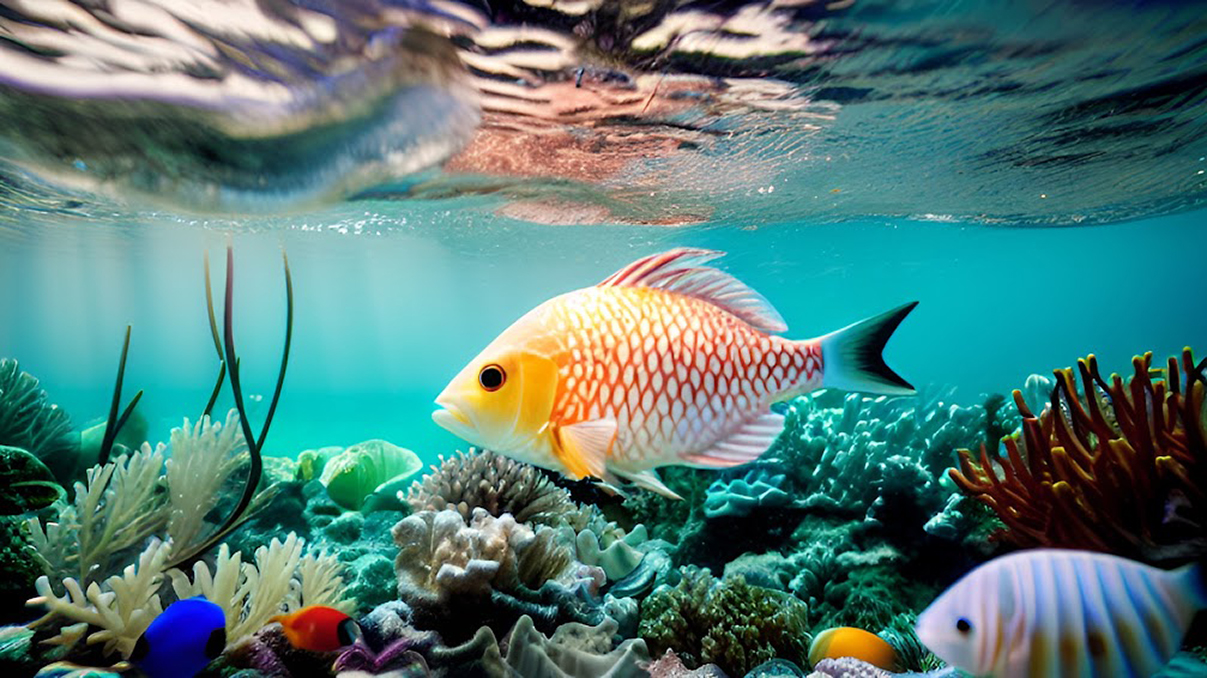Albino Goldfish