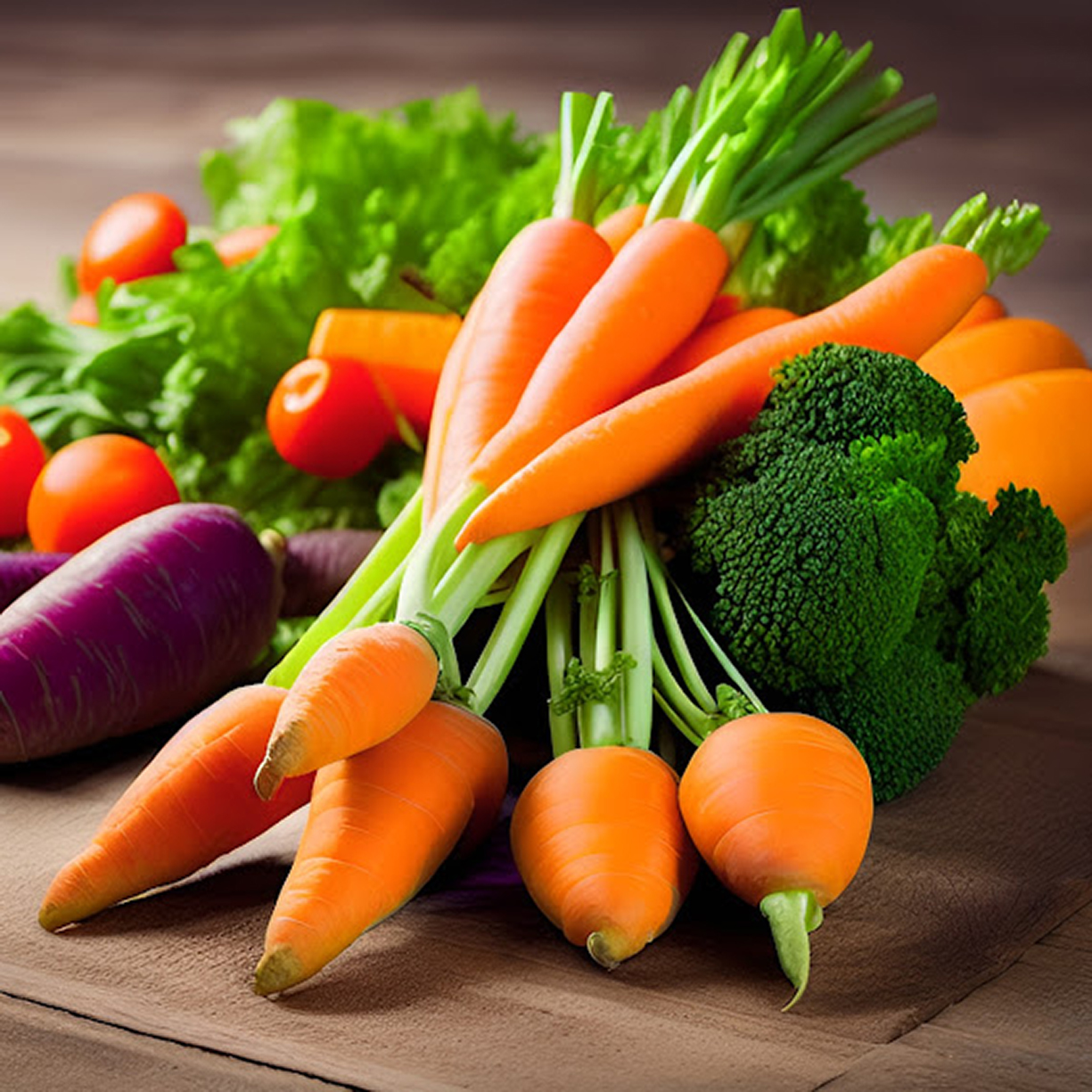 Carrots vegetables