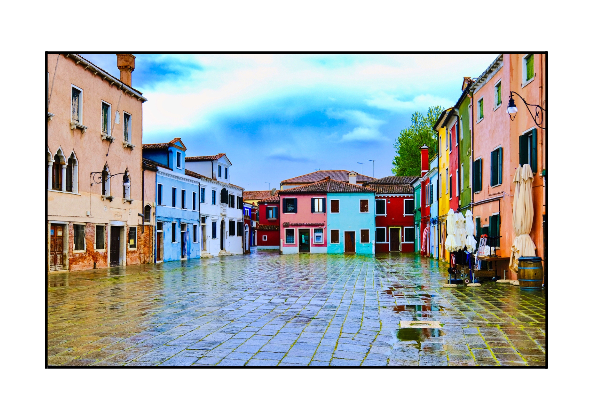 Burano postcard