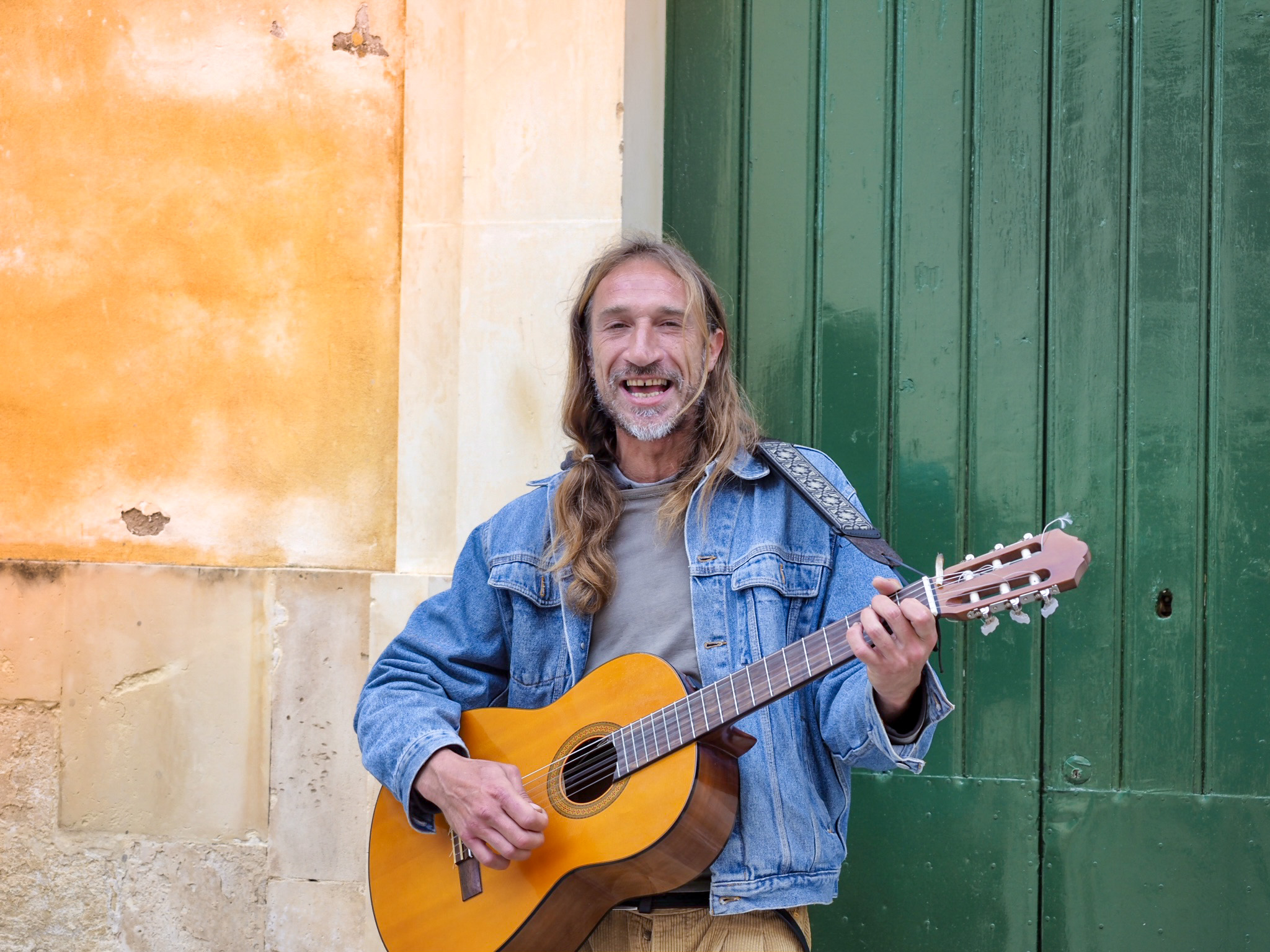 The street musician