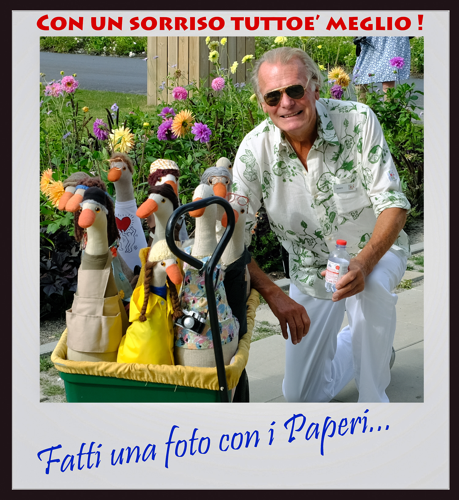 #fattiunafotoconipaperi (in gita alla floriade)