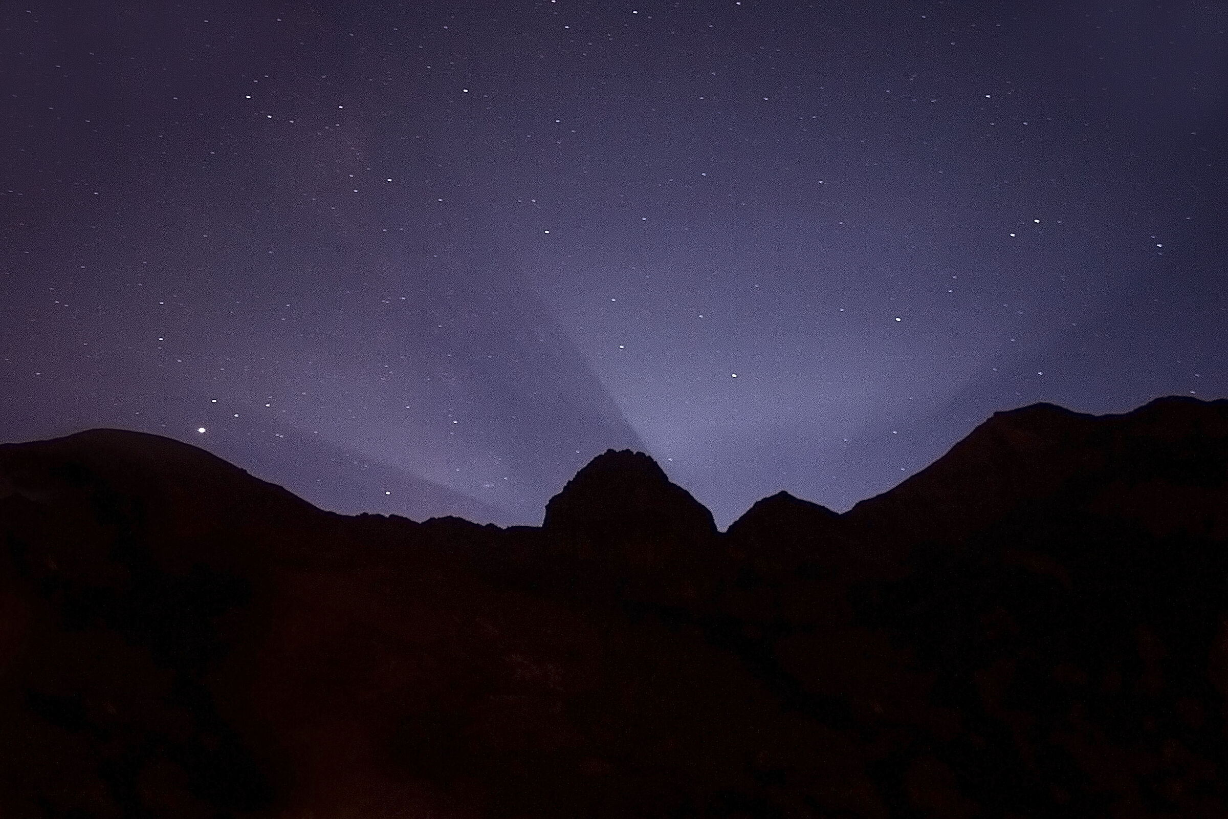 In attesa della luna dal Lago di Malciaussia