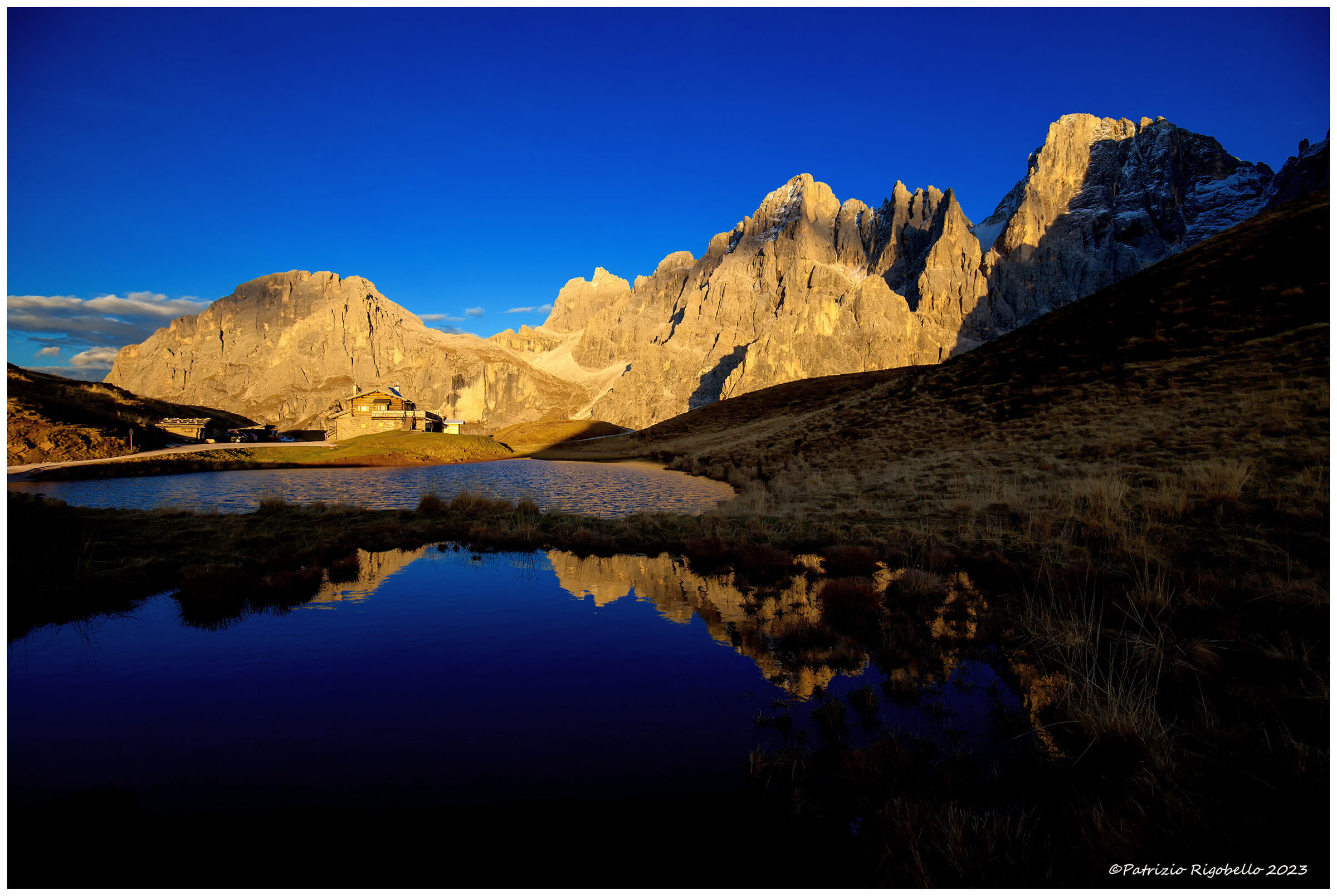 In the Blue of Baita Segantini