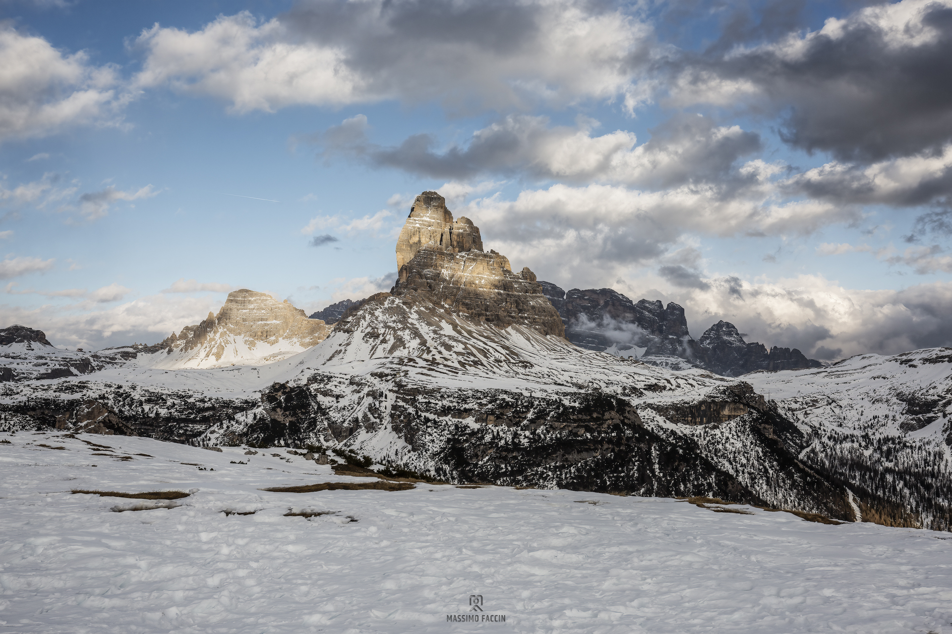 le Tre Cime Viste dal Monte Piana 2324m s.l.m.