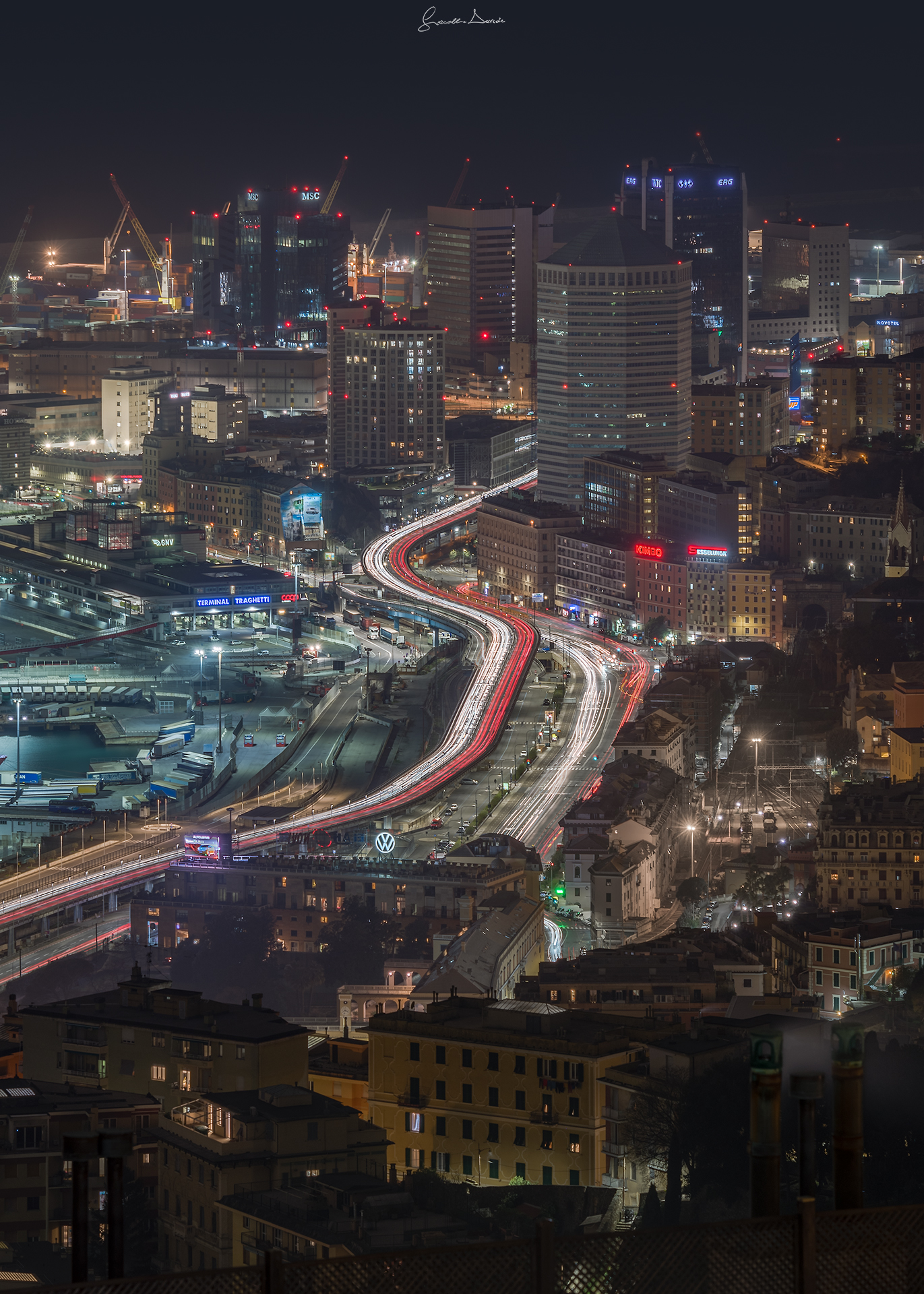 La sera de La Superba