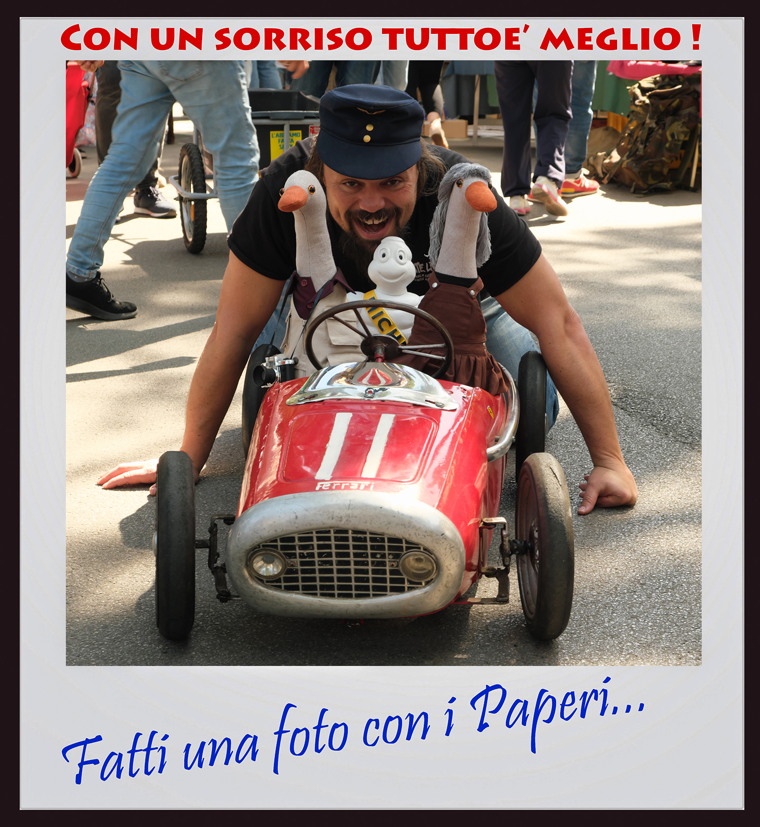 #fattiunafotoconipaperi (con Paolo)