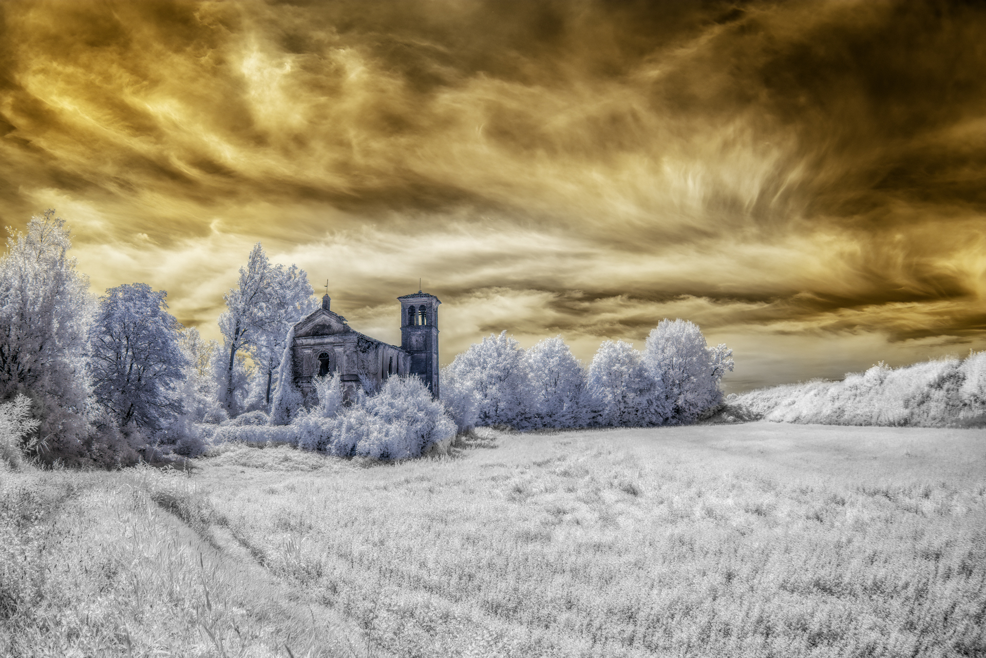 The lonely church
