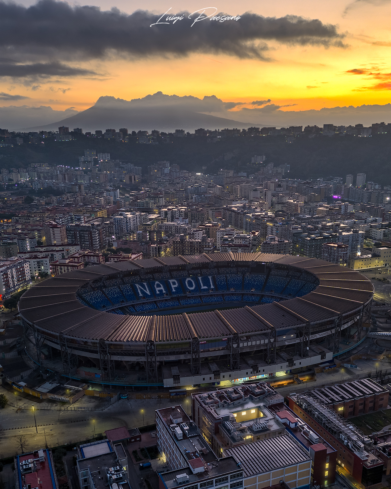 Maradona Stadium at dawn