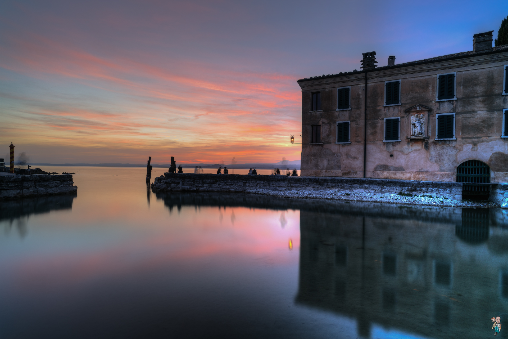 Sunset at Punta San Vigilio