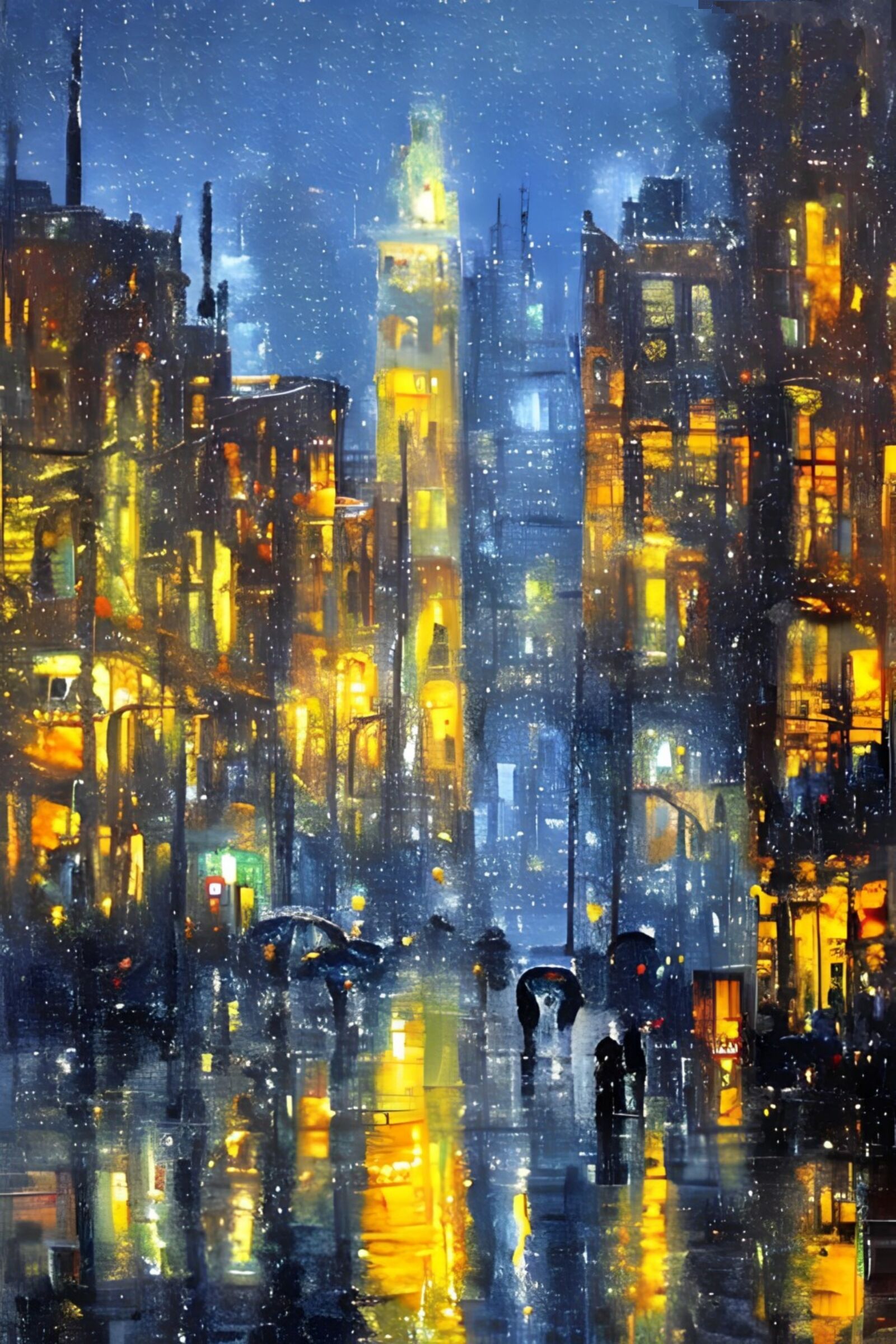 luci della città