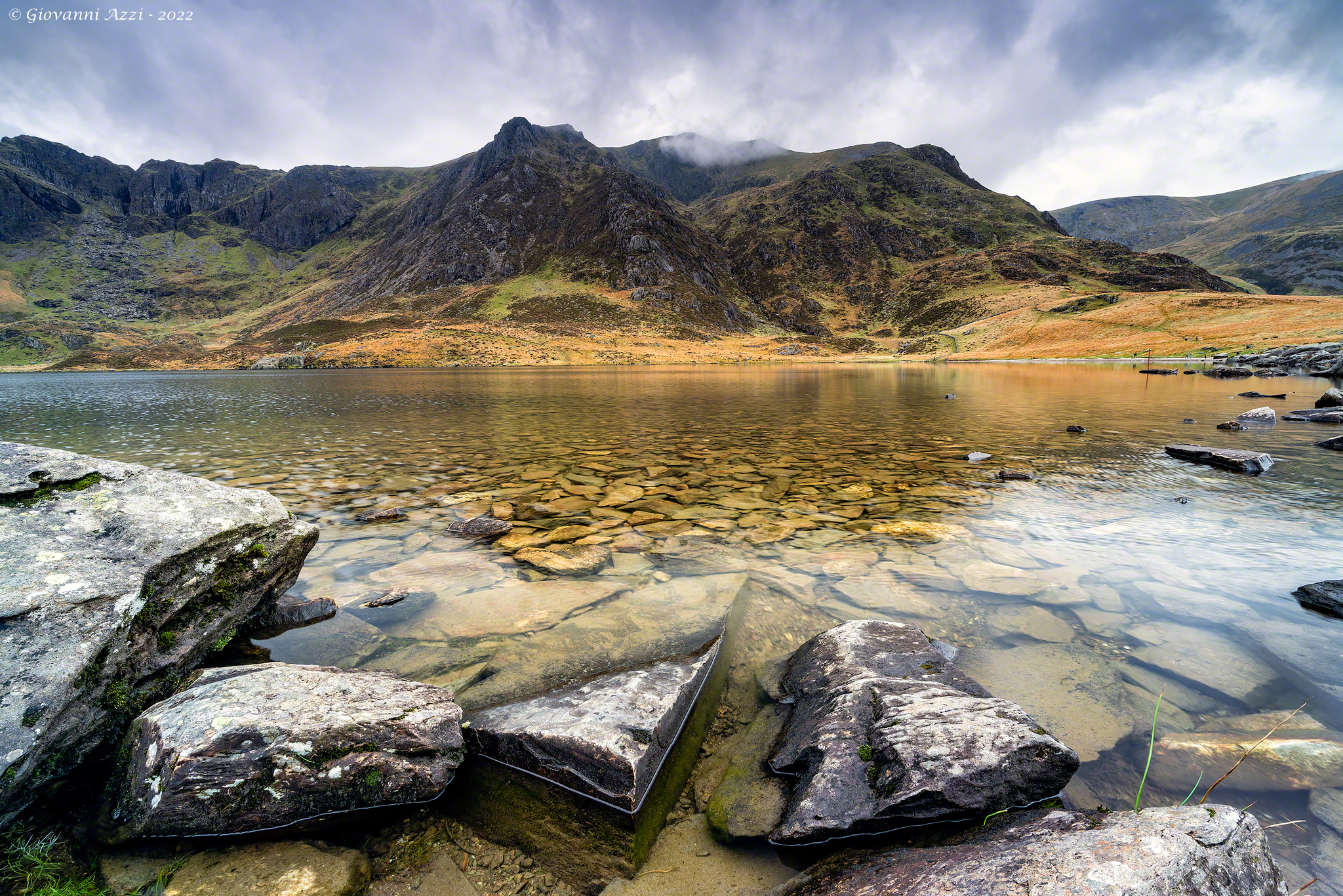 Al lago montano gallese