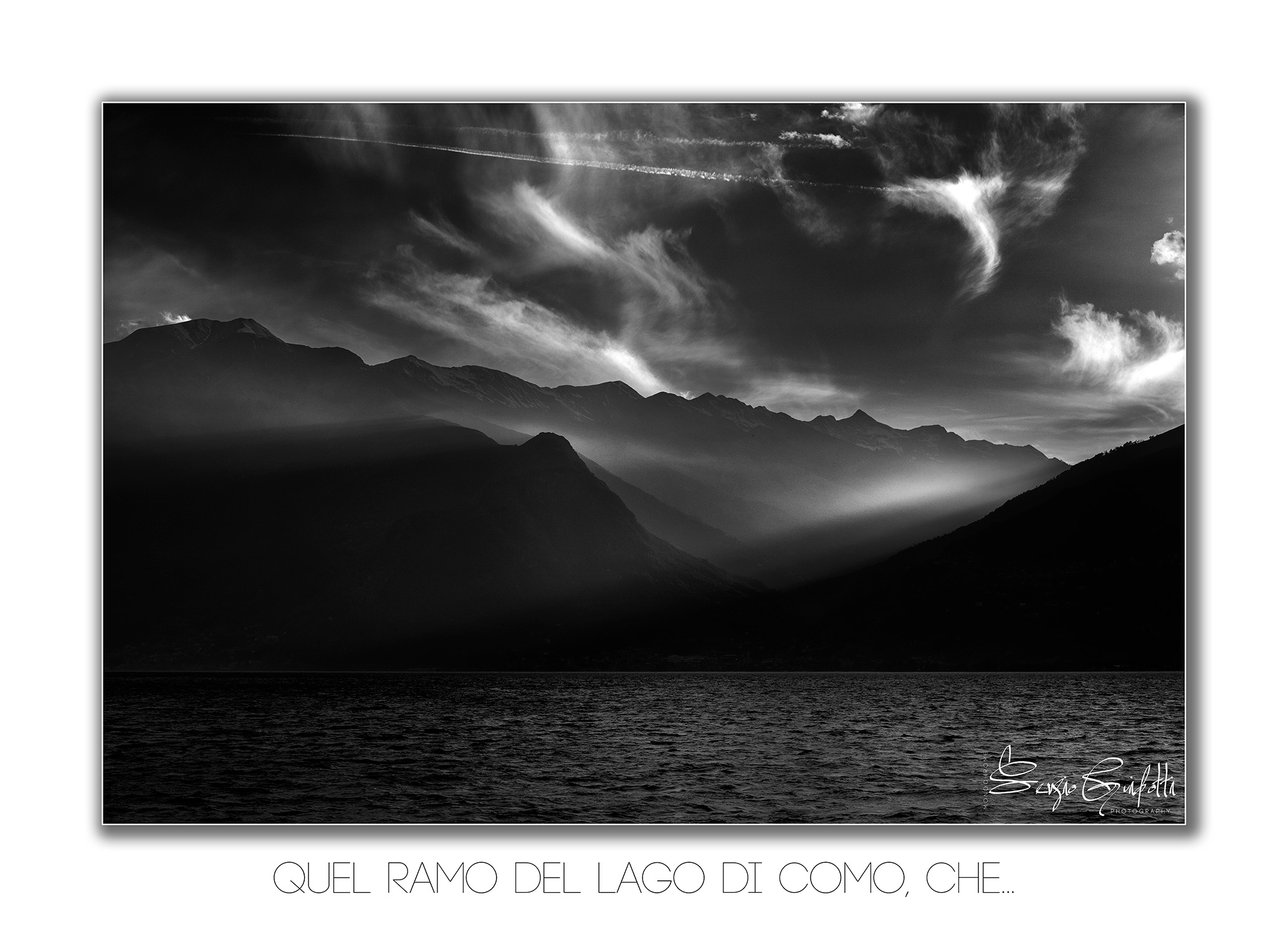 Quel ramo del lago di Como, che...