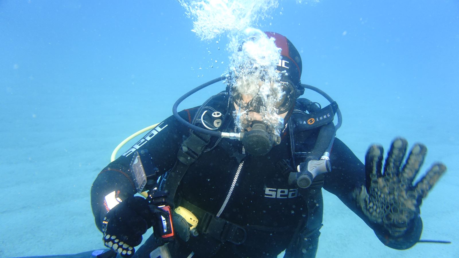 scuba diving