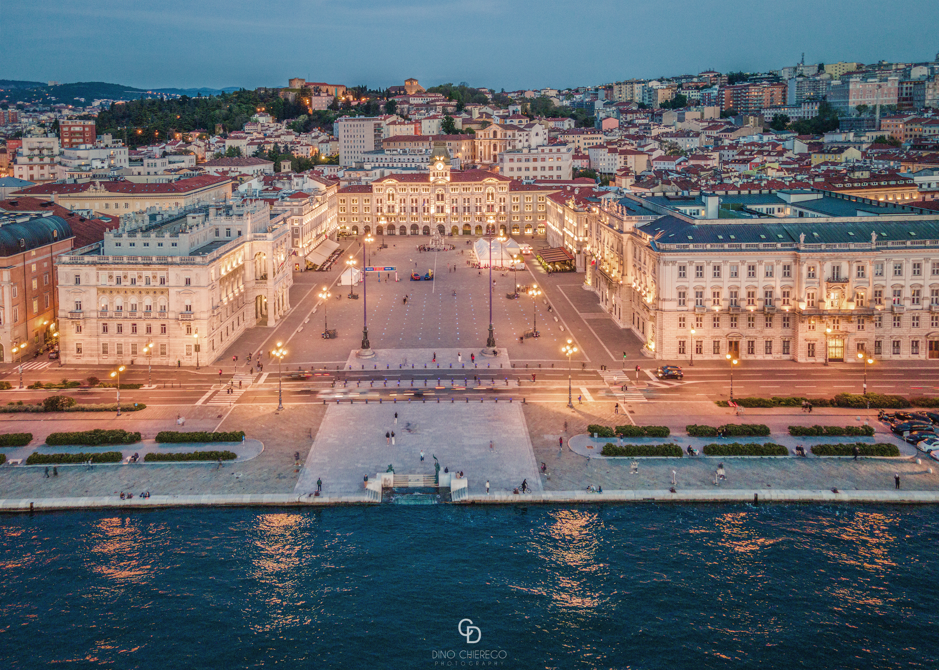 Trieste vista dal drone