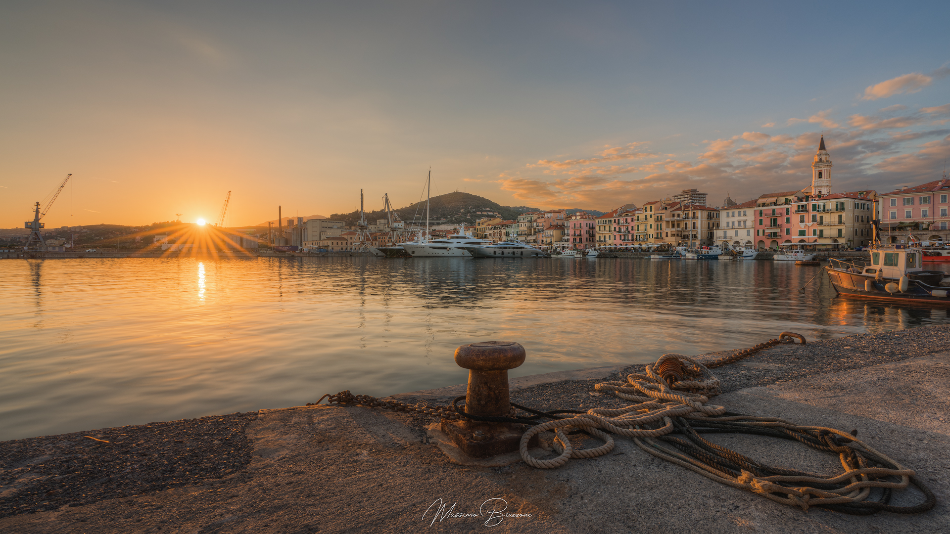 Port of Oneglia Imperia