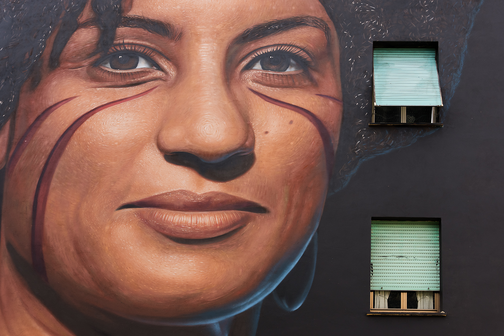 Jorit al Quarticciolo (Roma)