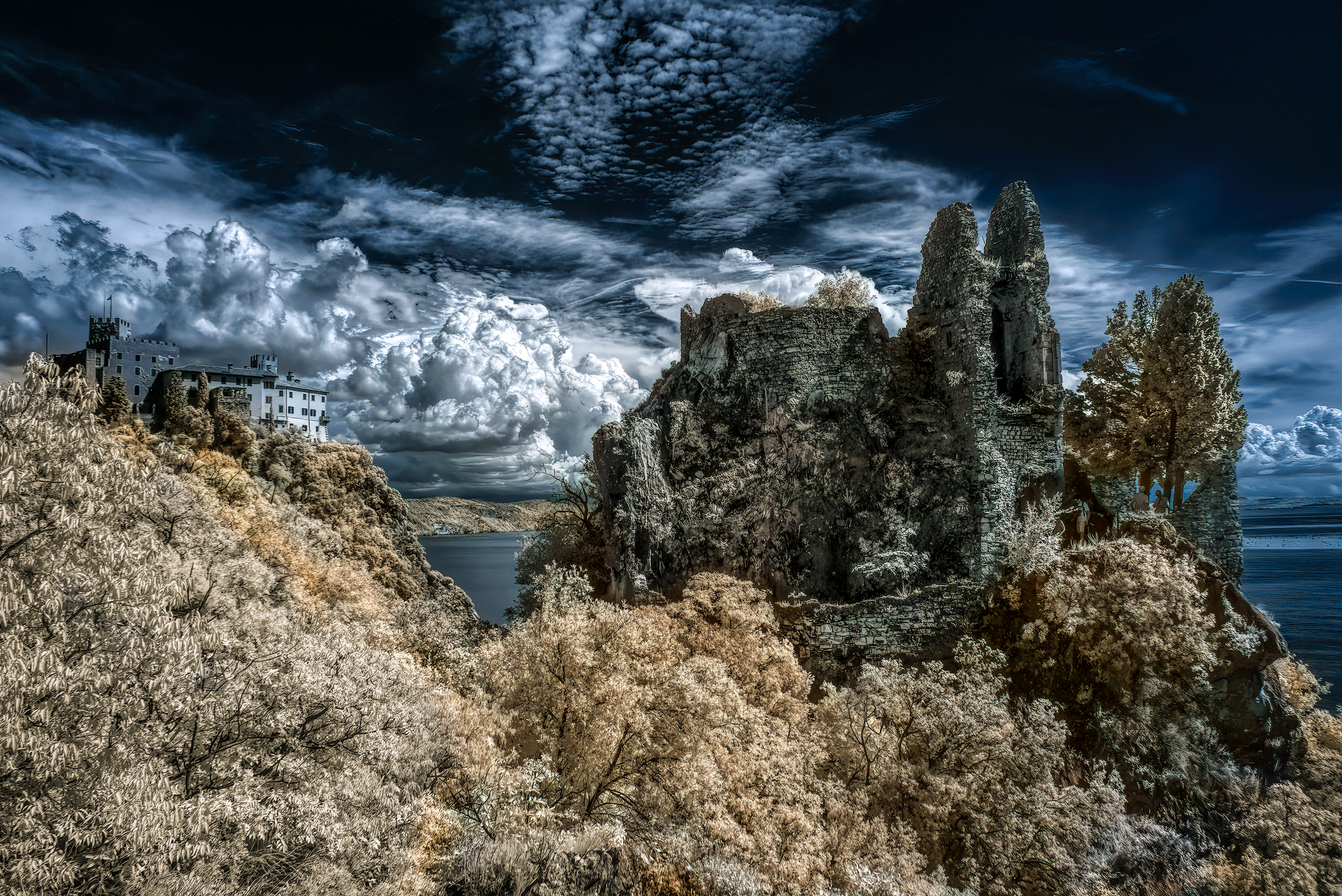 The ancient castle