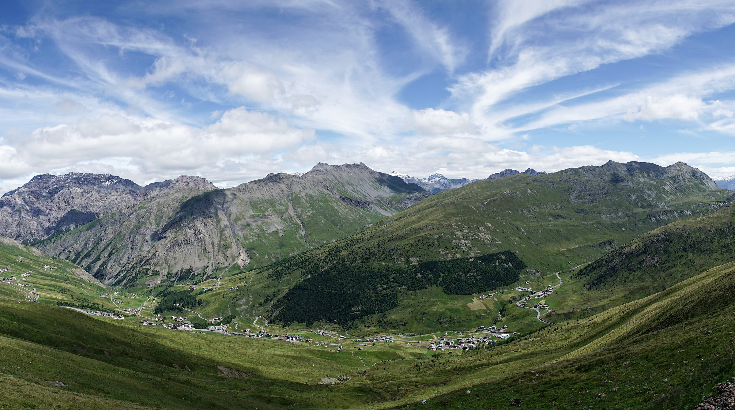 Overview of Tre Palle (Livigno)