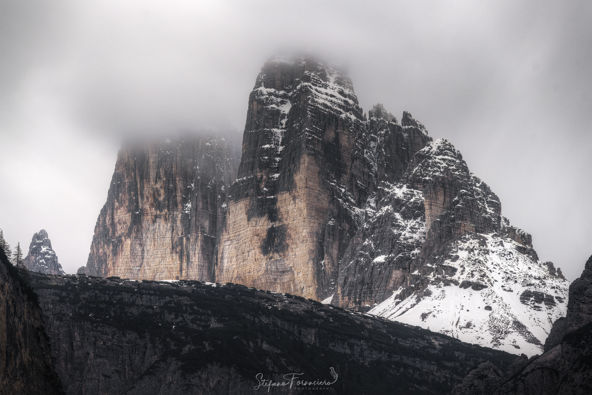 Tre Cime di Lavaredo - Dark Mood