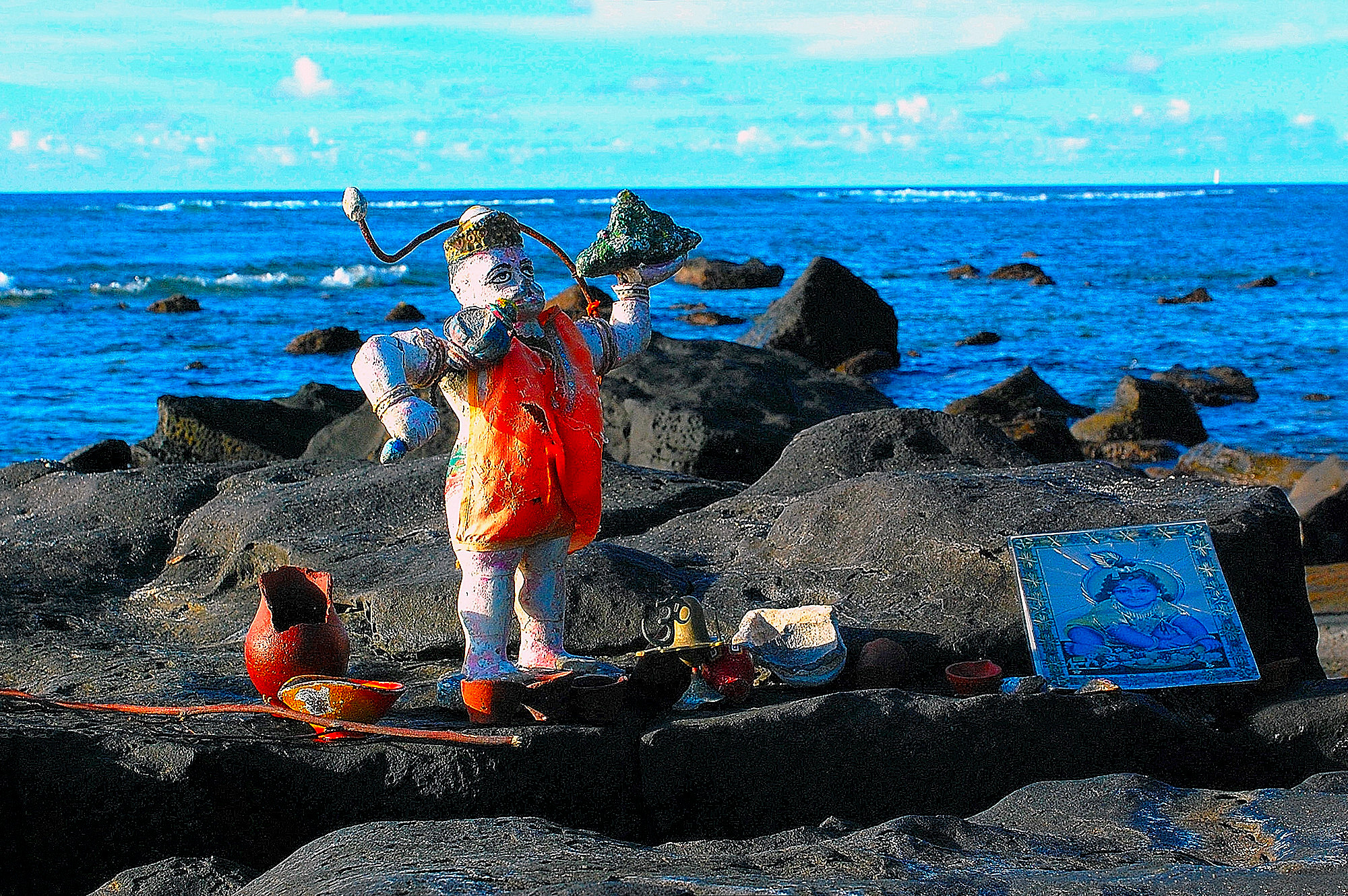 Mauritius: votive statuette